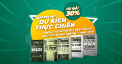 Tặng Coupon ưu đãi 30% với Bộ sách Marketing Du kích giúp bạn chinh phục thị trường